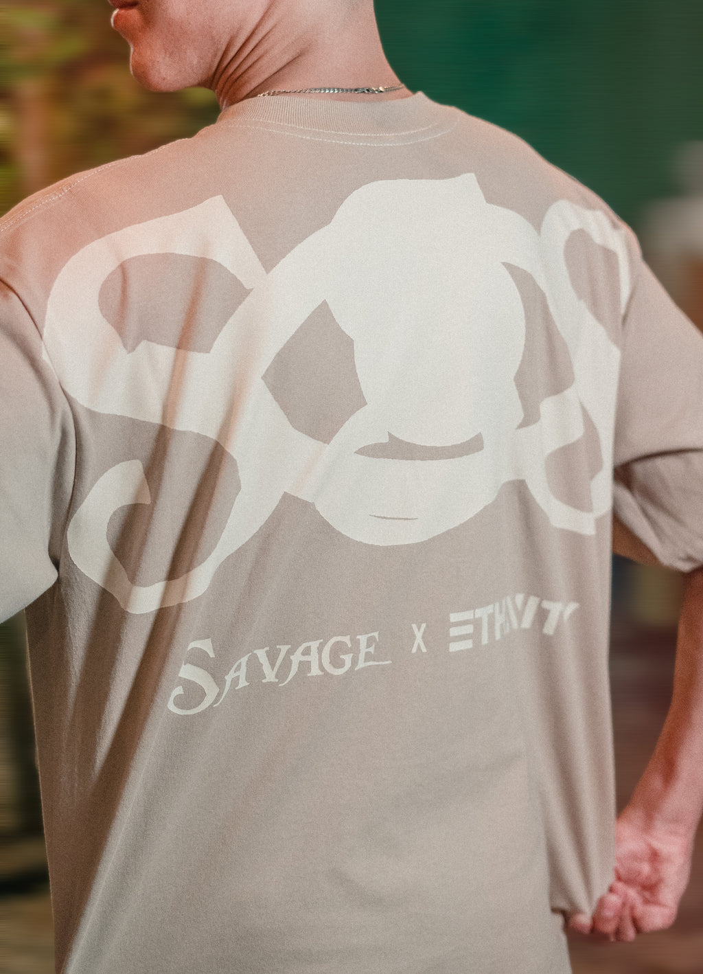 SAVAGE X ETHNITY COLLAB OVERSIZE SHIRT