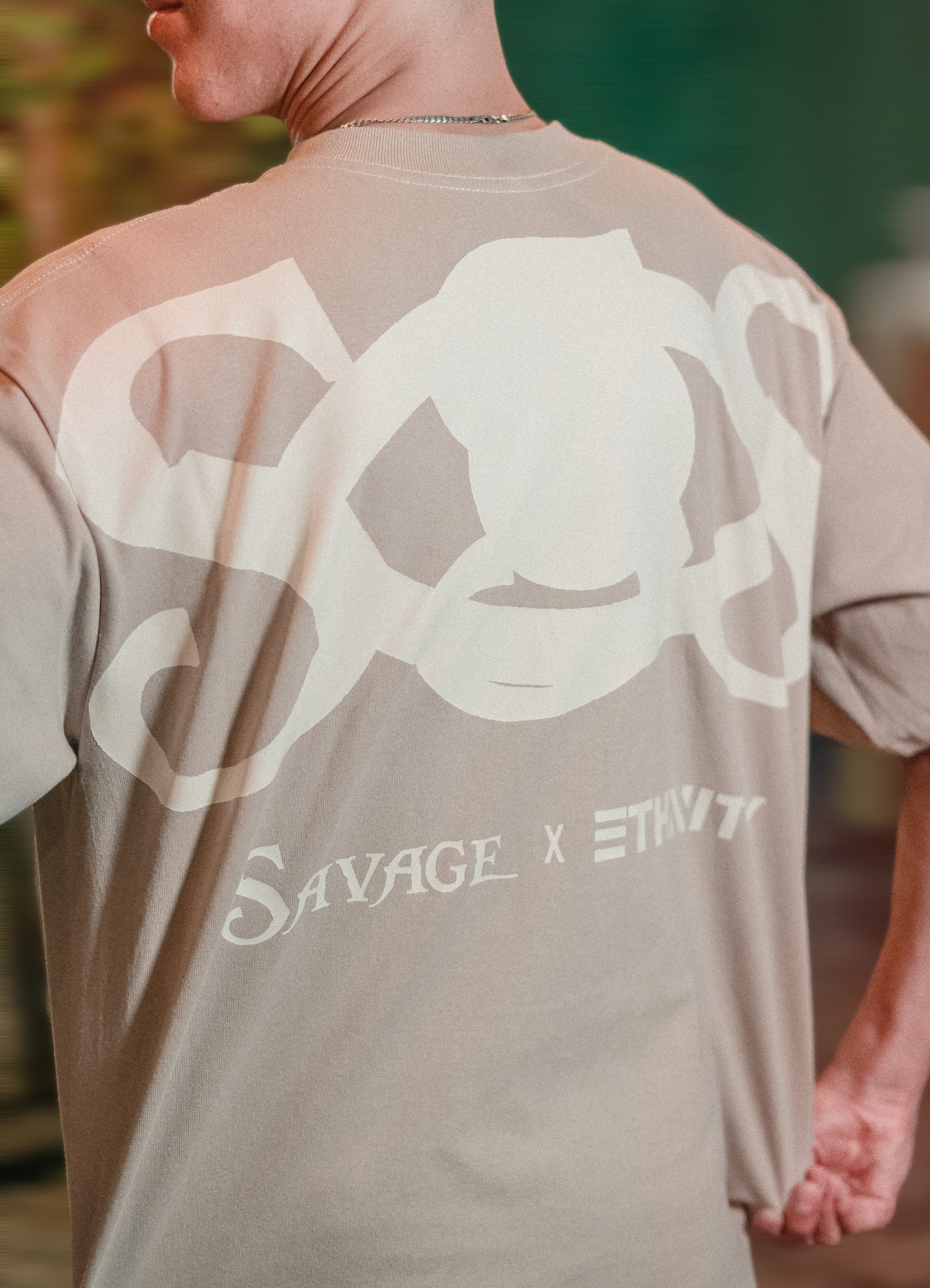 SAVAGE X ETHNITY COLLAB OVERSIZE SHIRT